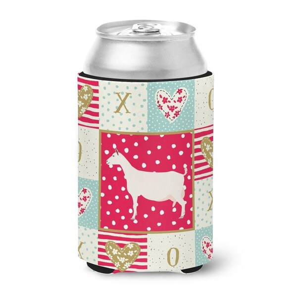 Carolines Treasures Saanen Goat Love Can or Bottle Hugger - CK5316CC