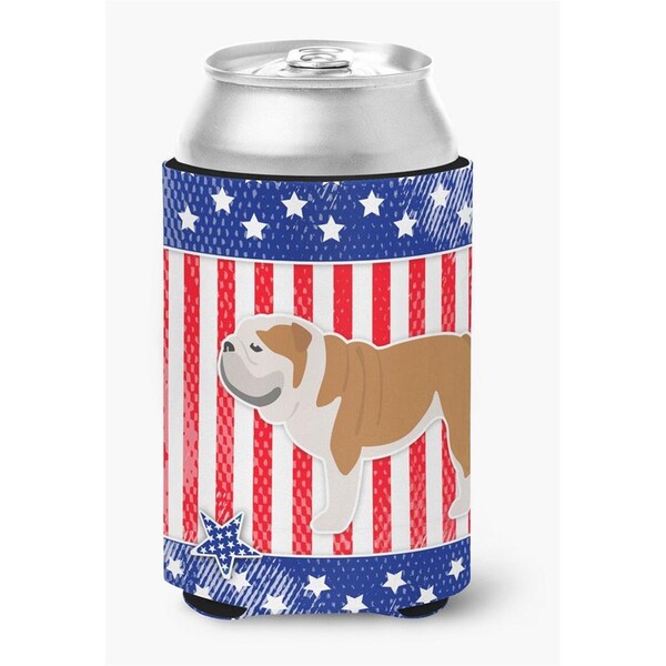 Carolines Treasures USA Patriotic English Bulldog Can or Bottle Hugger - BB3362CC