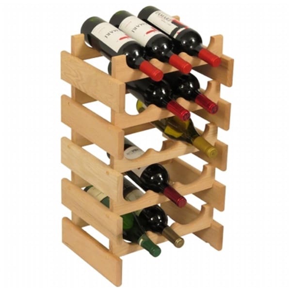 Razoredge 15 Bottle Dakota Wine Rack - Unfinished - RA3946269