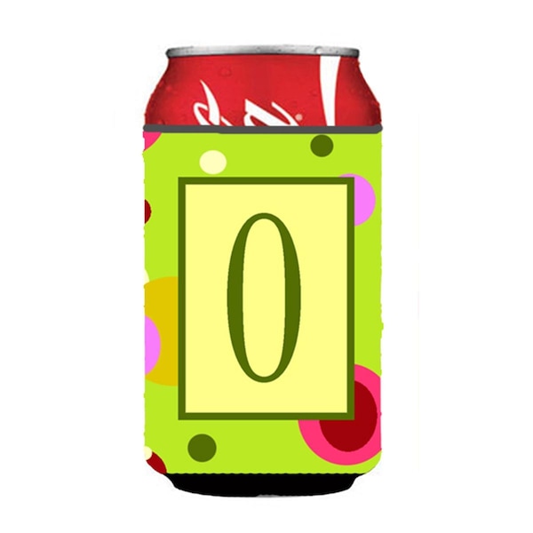 Carolines Treasures Letter O Initial Monogram - Green Can or Bottle  Hugger - CJ1010-OCC