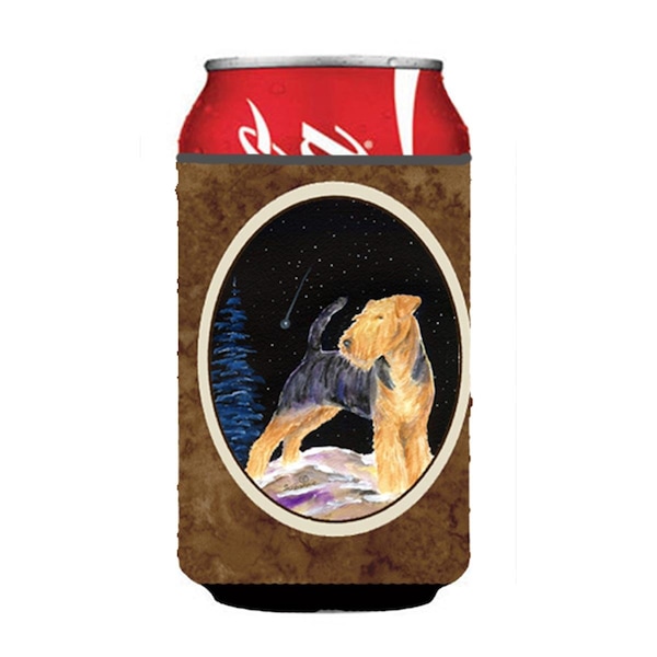 Carolines Treasures Starry Night Welsh Terrier Can Or bottle sleeve Hugger - 12 oz. - SS8464CC