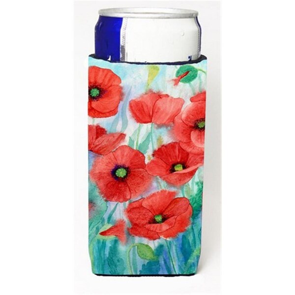 Carolines Treasures Poppies Michelob Ultra Can coolers for Slim Cans - IBD0258MUK