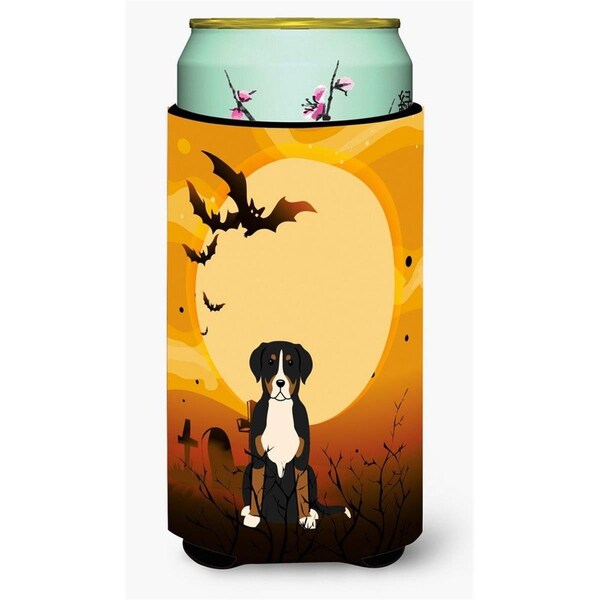 Carolines Treasures Halloween Greater Swiss Mountain Dog Tall Boy Beverage Insulator Hugger - BB4303TBC
