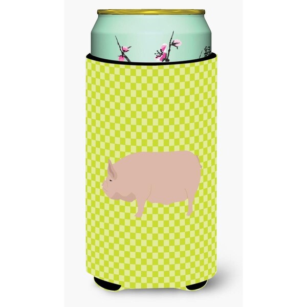 Carolines Treasures Welsh Pig Green Tall Boy Beverage Insulator Hugger - BB7763TBC