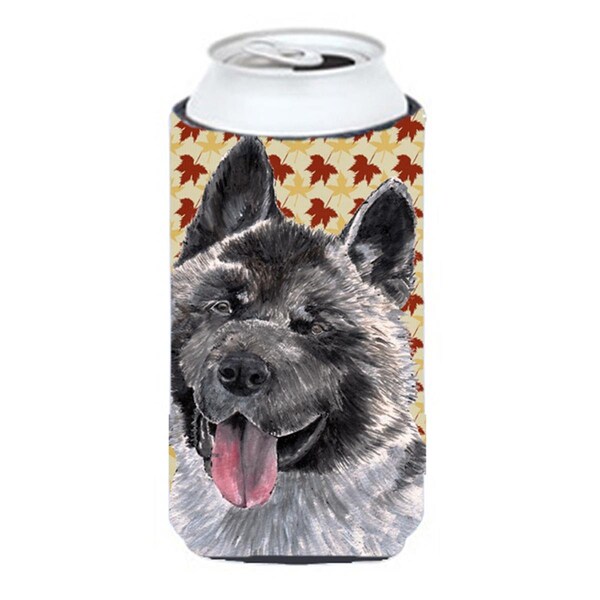 Carolines Treasures Akita Fall Leaves Tall Boy bottle sleeve Hugger - 22 To 24 Oz. - SC9485TBC
