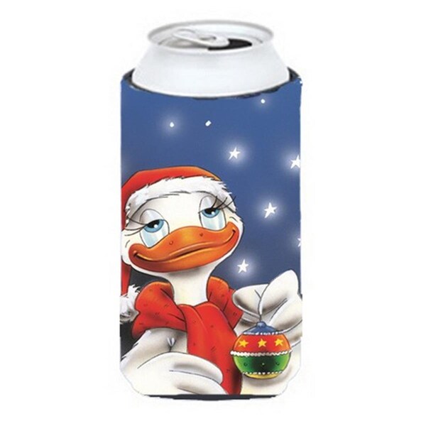 Carolines Treasures Duck with Christmas Ornament Tall Boy Can cooler Hugger - AAH7196TBC