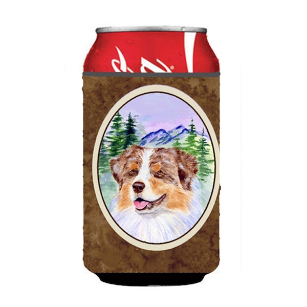 Carolines Treasures Australian Shepherd Can Or Bottle  Hugger - 12 oz. - SS8001CC
