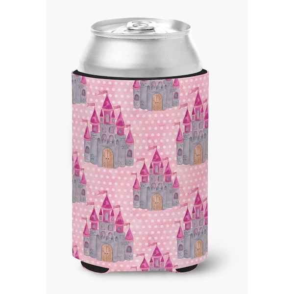 Carolines Treasures Watercolor Princess Castle Can or Bottle Hugger - BB7549CC