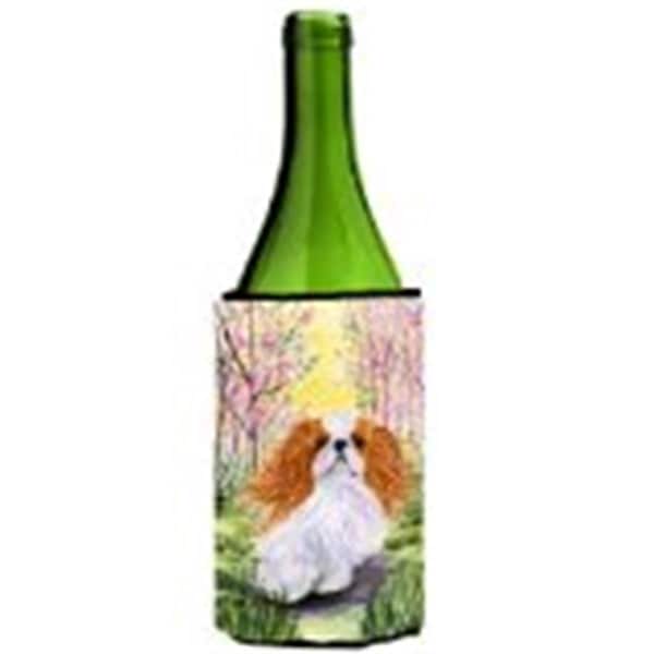 Carolines Treasures English Toy Spaniel Wine bottle sleeve Hugger - SS8613LITERK