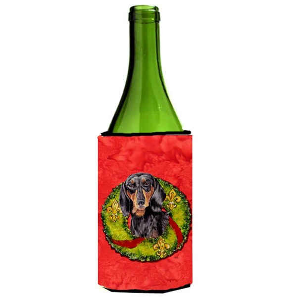 Carolines Treasures Dachshund Wine bottle sleeve Hugger - SC9099LITERK