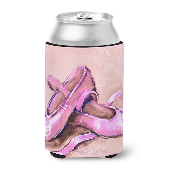 Carolines Treasures Ballet Shoes Pink Can or Bottle Hugger - MW1305CC