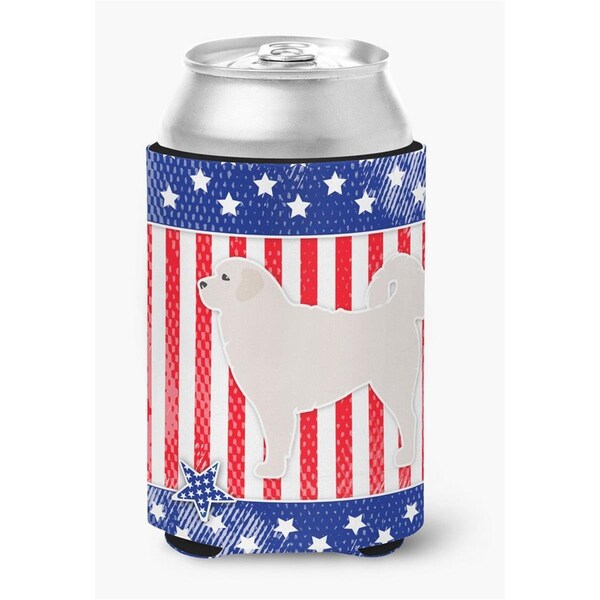Carolines Treasures USA Patriotic Polish Tatra Sheepdog Can or Bottle Hugger - BB3327CC