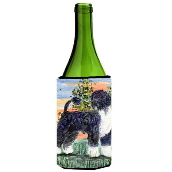 Carolines Treasures Portuguese Water Dog Wine Bottle   Hugger - SS8855LITERK