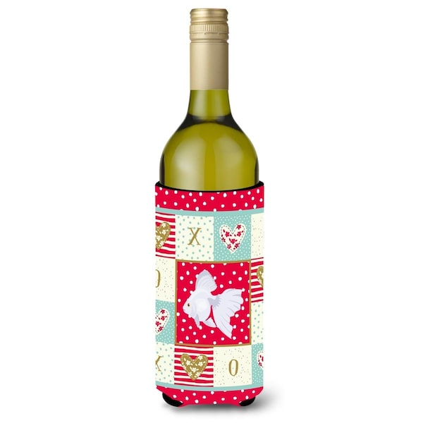 Carolines Treasures Ryukin Goldfish Love Wine Bottle Hugger - CK5477LITERK