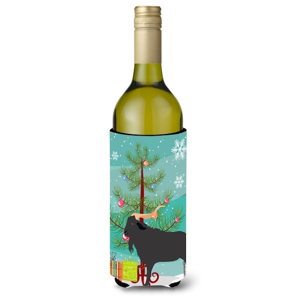 Carolines Treasures Verata Goat Christmas Wine Bottle Beverge Insulator Hugger - BB9249LITERK