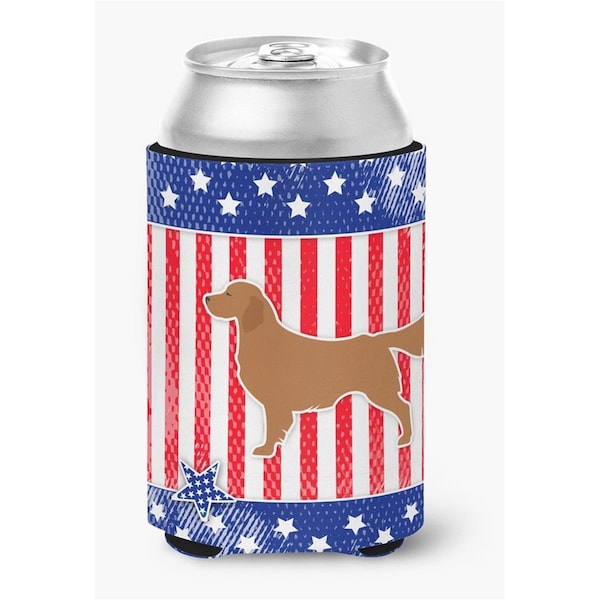 Carolines Treasures USA Patriotic Golden Retriever Can or Bottle Hugger - BB3304CC