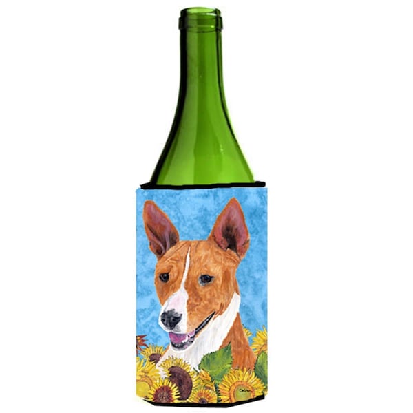 Carolines Treasures Basenji Wine bottle sleeve Hugger - 24 oz. - SC9054LITERK