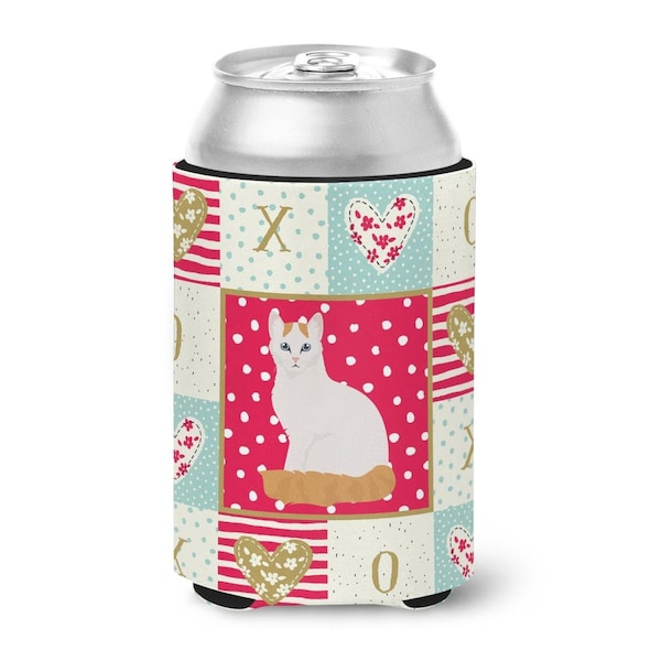 Carolines Treasures 12 oz Turkish Van Cat Love Can or Bottle Hugger - CK5802CC