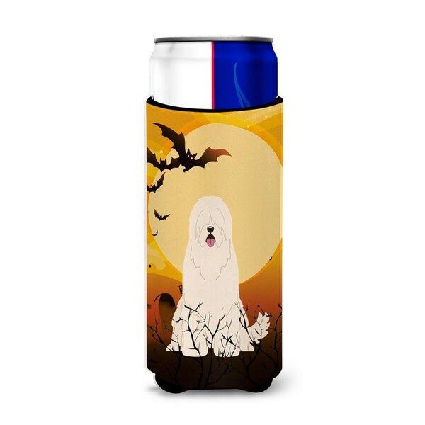 Carolines Treasures Halloween South Russian Sheepdog Michelob Ultra Hugger for Slim Cans - BB4290MUK