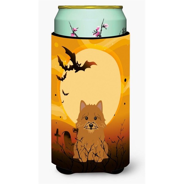 Carolines Treasures Halloween Norwich Terrier Tall Boy Beverage Insulator Hugger - BB4286TBC