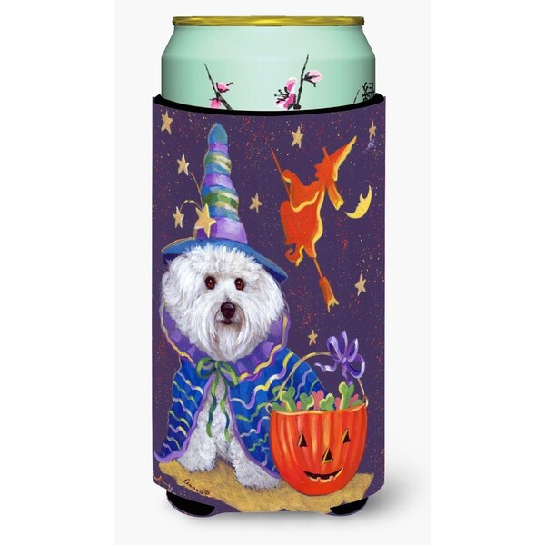 Carolines Treasures 22-24 oz Bichon Frise Boo Halloween Tall Boy Hugger - PPP3020TBC