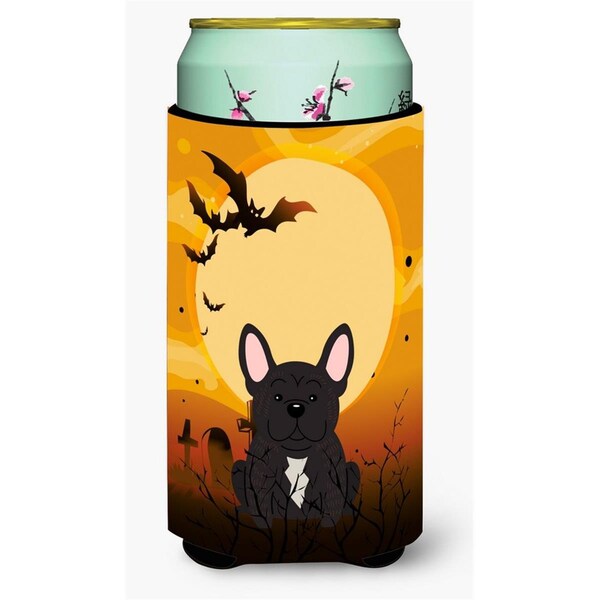 Carolines Treasures Halloween French Bulldog Brindle Tall Boy Beverage Insulator Hugger - BB4275TBC