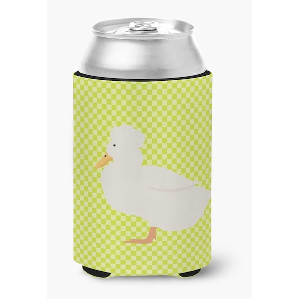Carolines Treasures Crested Duck Green Can or Bottle Hugger - BB7683CC