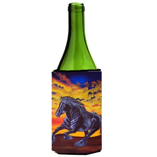 Carolines Treasures Desert Wind Horse Wine Bottle Can cooler Hugger - AMB1241LITERK