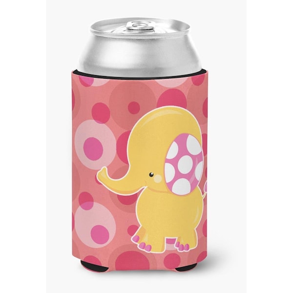 Carolines Treasures Girl Elephant Can or Bottle Hugger - BB6828CC