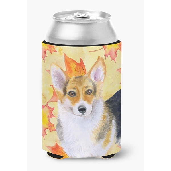 Carolines Treasures Pembroke Corgi Fall Can or Bottle Hugger - BB9903CC