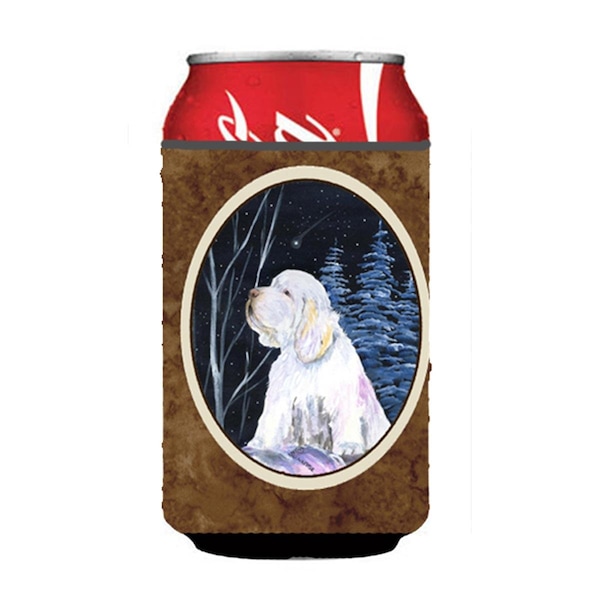 Carolines Treasures Clumber Spaniel Can Or bottle sleeve Hugger - 12 oz. - SS8346CC