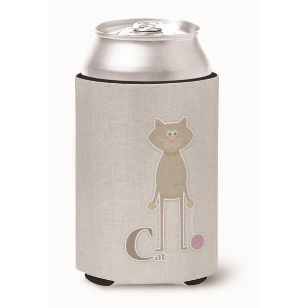 Carolines Treasures Alphabet C for Cat Can or Bottle Hugger - BB5728CC