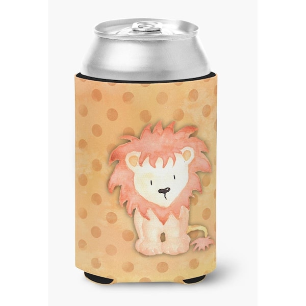 Carolines Treasures Polkadot Lion Watercolor Can or Bottle Hugger - BB7374CC