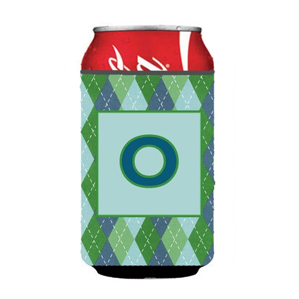 Carolines Treasures Letter O Initial Monogram - Blue Argoyle Can Or Bottle  Hugger - CJ1020-OCC