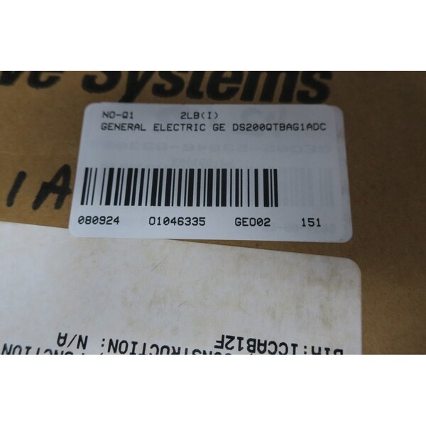TABLERO DE TERMINALES DE GE MARK V DS200QTBAG1A TARJETA DE CIRCUITO PCB - DS200QTBAG1ADC
