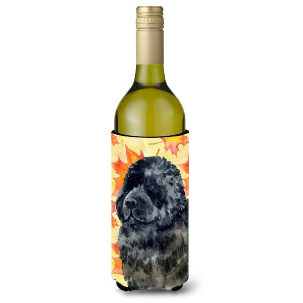 Carolines Treasures Newfoundland Fall Wine Bottle Beverge Insulator Hugger - BB9932LITERK