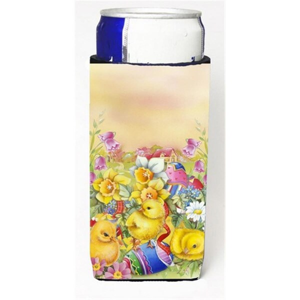Carolines Treasures Easter Chicks & Eggs Michelob Ultra Can coolers for Slim Cans - APH5613MUK