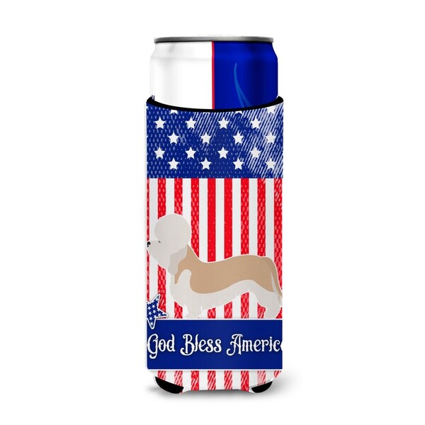 Carolines Treasures Dandie Dinmont Terrier American Michelob Ultra Hugger for Slim Cans - BB8393MUK