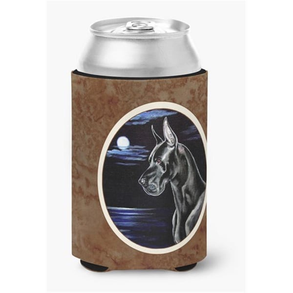 Carolines Treasures Black Great Dane in the Moonlight Can or Bottle Hugger - 7060CC