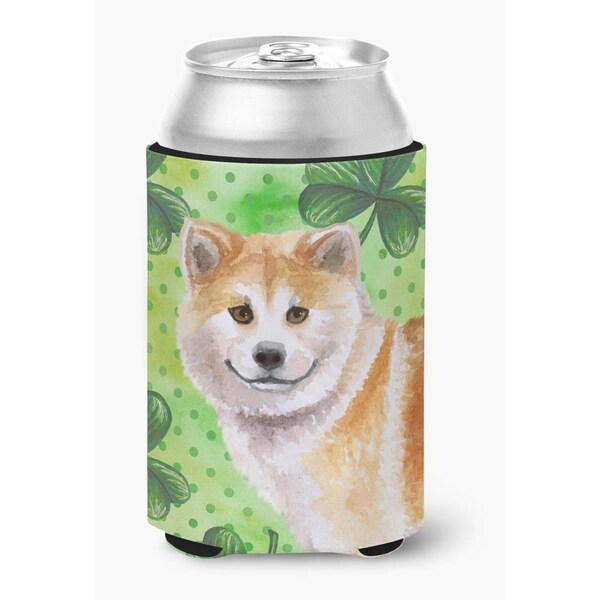 Carolines Treasures Shiba Inu St.Patricks Can or Bottle Hugger - BB9852CC