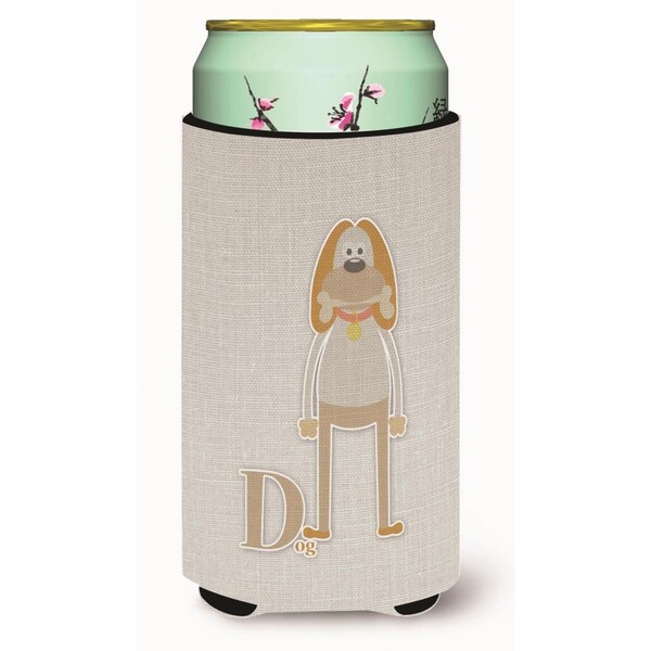 Carolines Treasures Alphabet D for Dog Tall Boy Beverage Insulator Hugger - BB5729TBC