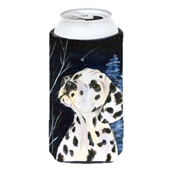 Carolines Treasures Starry Night Dalmatian Tall Boy bottle sleeve Hugger - 22 To 24 oz. - SS8370TBC