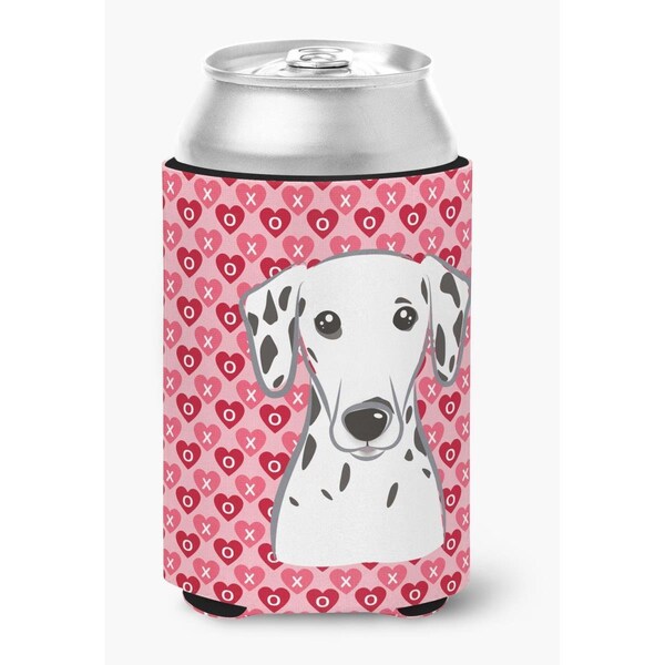 Carolines Treasures Dalmatian Hearts Can or Bottle Hugger - BB5280CC