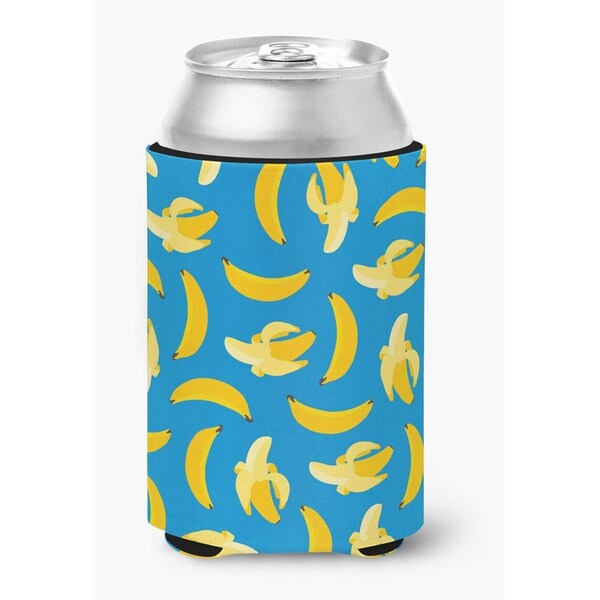 Carolines Treasures Bananas on Blue Can or Bottle Hugger - BB5149CC