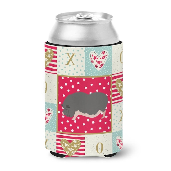 Carolines Treasures Vietnamese Pot-Bellied Pig Love Can or Bottle Hugger - CK5368CC