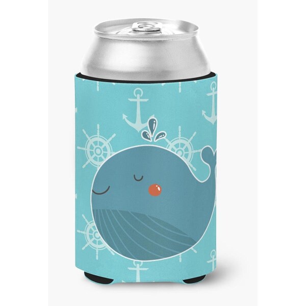 Carolines Treasures Blue Whale Can or Bottle Hugger - BB6734CC