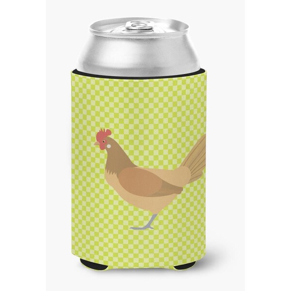 Carolines Treasures Frisian Friesian Chicken Green Can or Bottle Hugger - BB7658CC