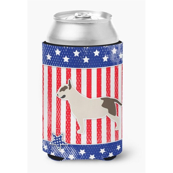 Carolines Treasures USA Patriotic Bull Terrier Can or Bottle Hugger - BB3378CC