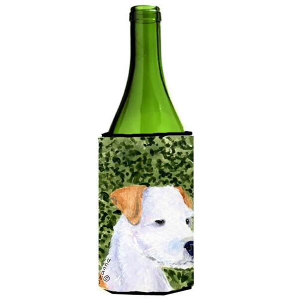 Carolines Treasures Jack Russell Terrier Wine bottle sleeve Hugger - 24 Oz. - SS8728LITERK