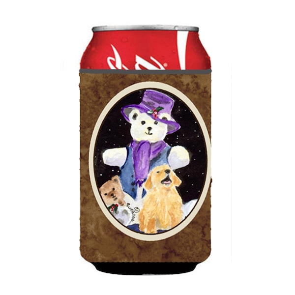 Carolines Treasures Golden Retriever Can Or Bottle  Hugger - 12 oz. - SS8954CC